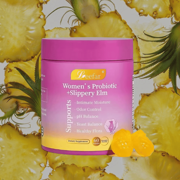 Gomitas de piña con probióticos