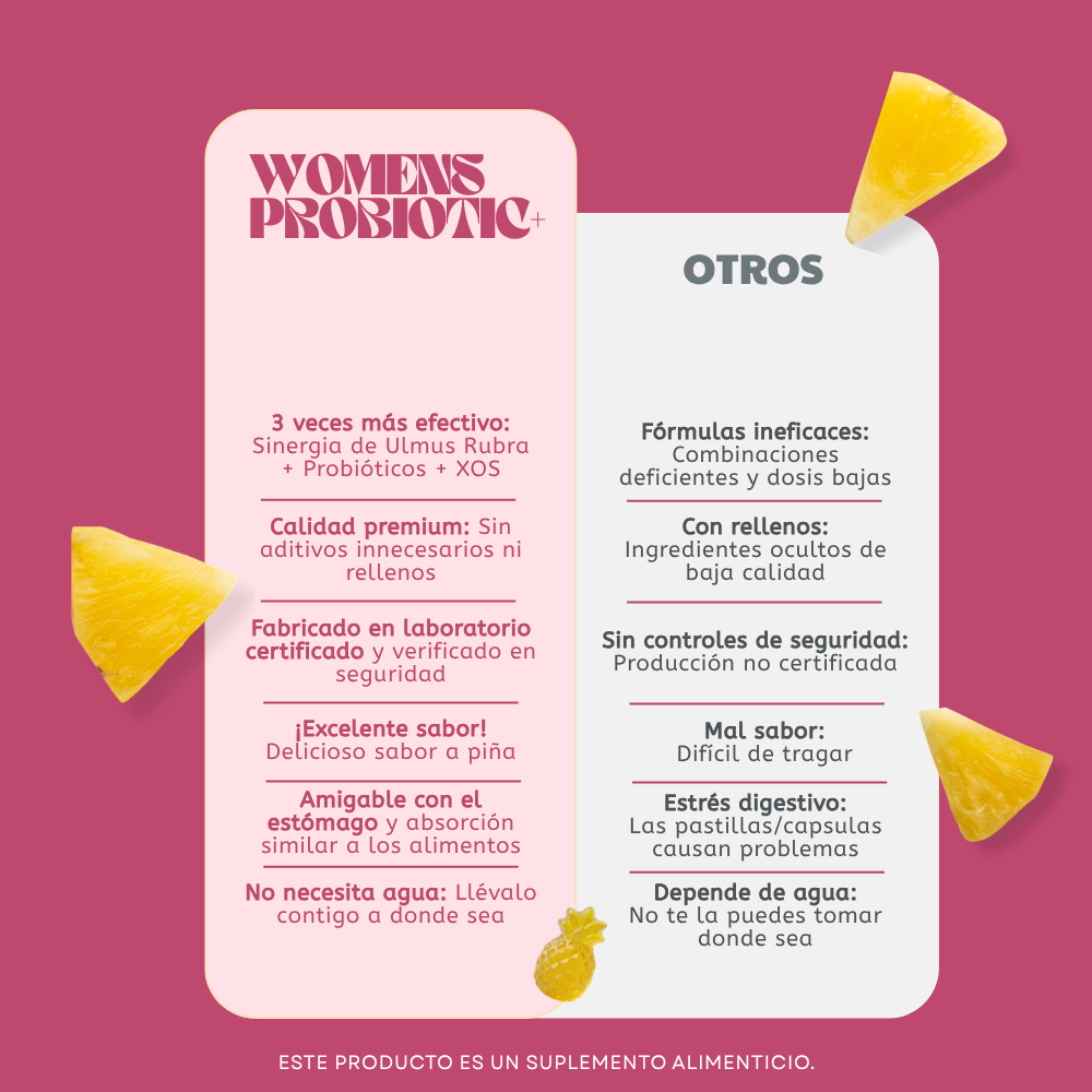 Gomitas Probióticas de Piña — Frescura y Equilibrio Íntimo