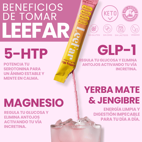 Infusión Fresa Açaí - Menos Antojos, Más Control