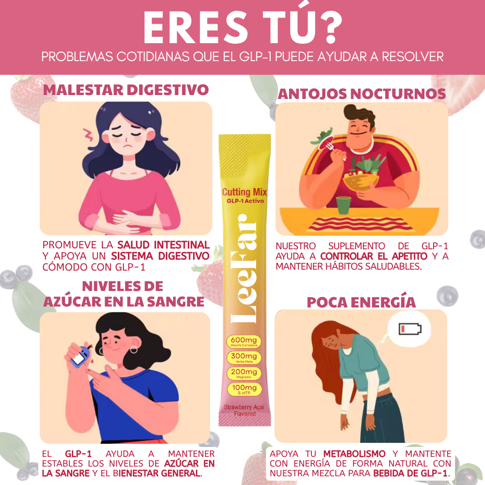 Infusión Fresa Açaí — Menos Antojos, Más Control