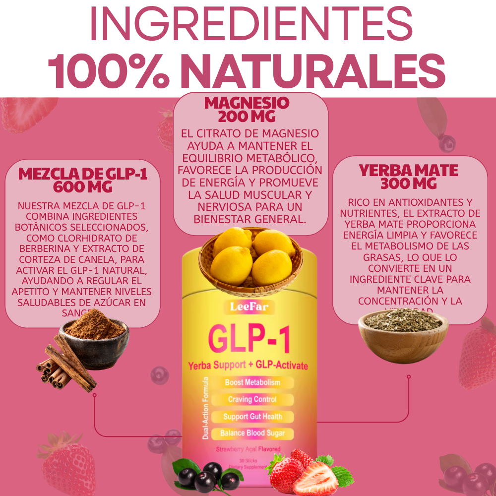 Infusión Fresa Açaí — Menos Antojos, Más Control
